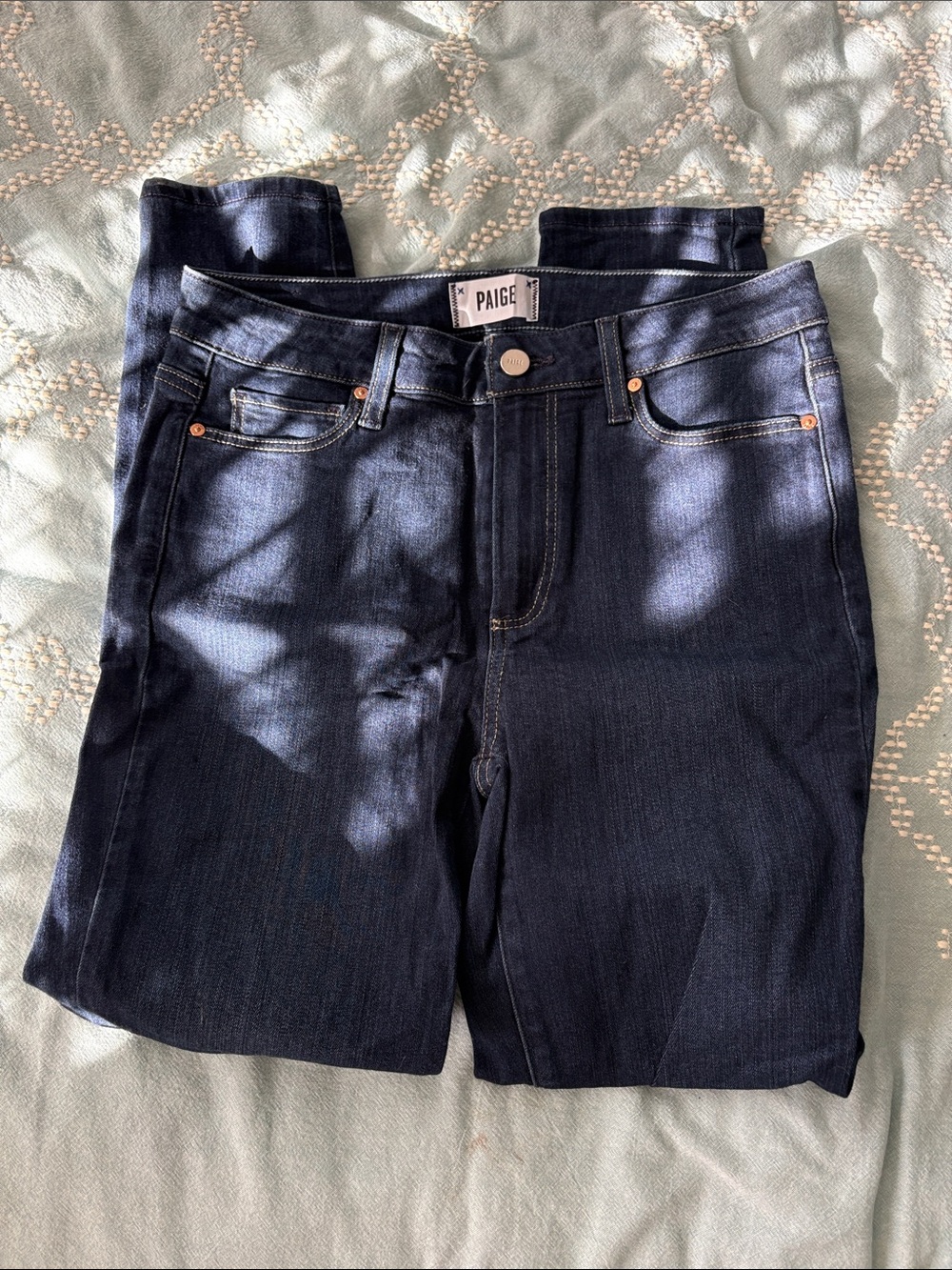PAIGE Hoxton Ankle straight leg jeans - Picture 1 of 7